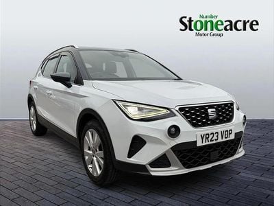 White Used 2023 Seat Arona Xperience SUV | £10,995 (Fair price)