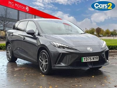 Grey New 2025 MG MG4 EV Trophy Hatchback | £21,490 (Expensive)