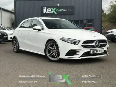 Begagnad Mercedes A180 Executive 116 HK (85 kW) 2018 Vit Halvkombi