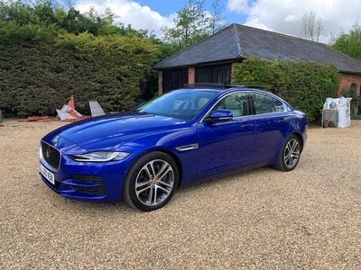 Used Jaguar XE 300 HP (220 kW) 2020 Blue Sedan