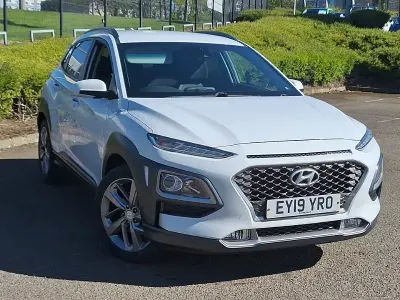 Gebraucht Hyundai Kona Premium 120 PS (88 kW) 2019 Weiß SUV
