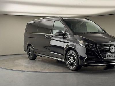 Obsidian black Used 2025 Mercedes V220 Premium MPV | £72,000 (Expensive)