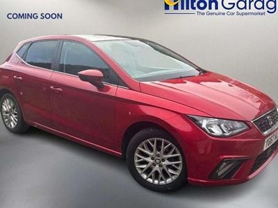 Used Seat Ibiza Design 75 HP (55 kW) 2018 Red Hatchback
