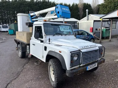 Used Land Rover Defender 2013 White Cabriolet