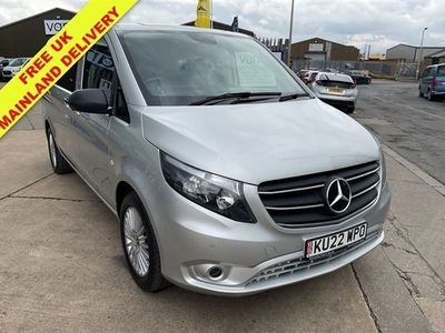 used Mercedes Vito 2.0 116 LWB 5 SEAT CREW VAN PREMIUM L2 161 BHP with air con, cruise, elec pack and much more