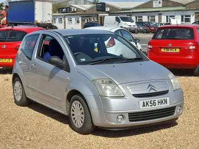 Used Citroën C2 60 HP (44 kW) 2006 Silver Hatchback