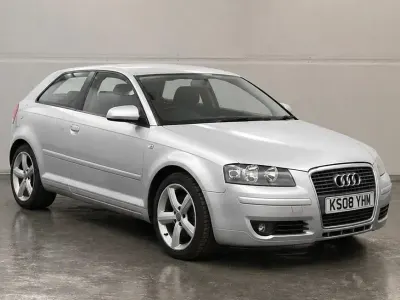 Używany Audi A3 Sport 170 KM (125 kW) 2008 Srebrny Hatchback
