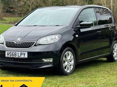 Used Skoda Citigo SE L 75 HP (55 kW) 2019 Black Hatchback