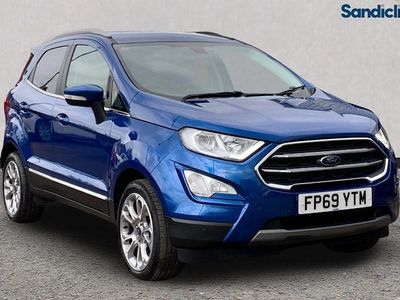 Used Ford Ecosport Titanium 125 HP (91 kW) 2022 Blue SUV
