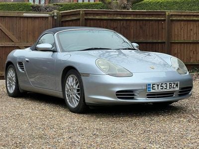 Used Porsche 986 Boxster 260 HP (191 kW) 2003 Silver Cabriolet