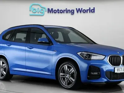 Begagnad BMW X1 M Sport 221 HK (162 kW) 2022 Blå SUV
