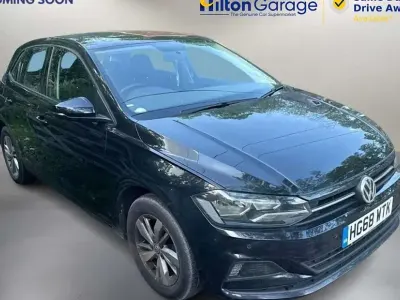 Gebraucht VW Polo SE 65 PS (47 kW) 2019 Schwarz Kleinwagen