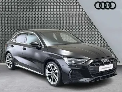 Used Audi A3 S-Line 147 HP (108 kW) 2025 Black Hatchback
