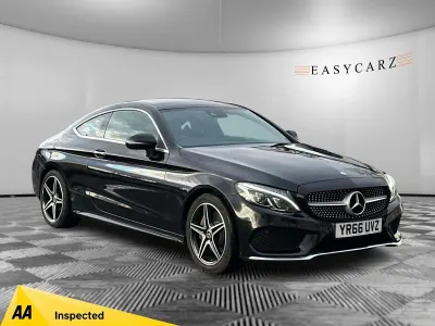Used Mercedes C250 AMG Line Premium 2016 Black Coupe