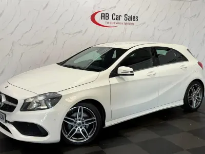 Used Mercedes A200 Executive 136 HP (100 kW) 2018 White Hatchback