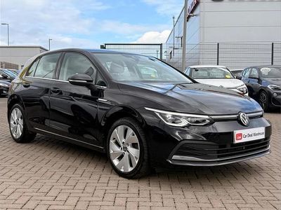 Used VW Golf VIII Style 128 HP (94 kW) 2021 Black Hatchback
