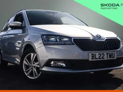 Used Skoda Fabia SE 94 HP (69 kW) 2022 Silver Hatchback