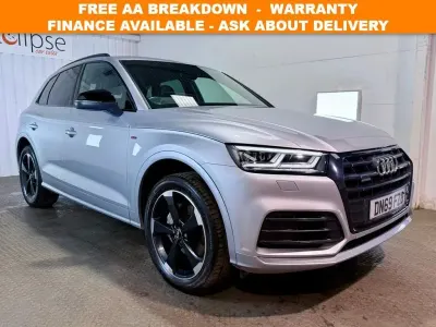 Used Audi Q5 Black Edition 190 HP (139 kW) 2019 Silver SUV