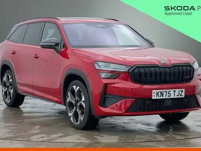 Second-hand Skoda Kodiaq vRS 261 CP (191 kW) 2025 Roșu SUV