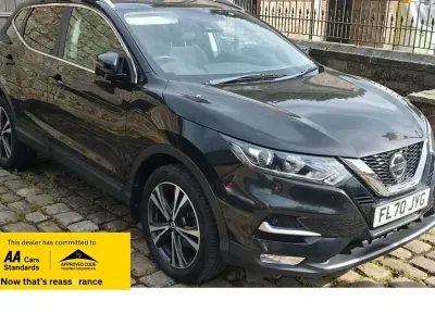 Used Nissan Qashqai N-Connecta 140 HP (102 kW) 2020 Black SUV