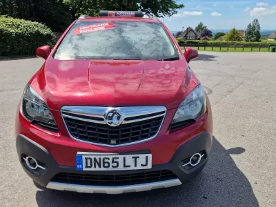 Used Vauxhall Mokka S 140 HP (102 kW) 2015 Red SUV