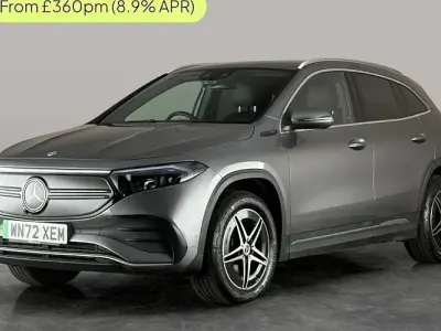 Begagnad Mercedes EQA300 AMG line 167 kW (228 HK) 2022 Grå SUV