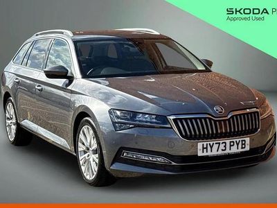 Used Skoda Superb SE L 196 HP (144 kW) 2023 Graphite grey metallic Estate