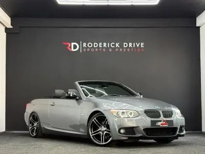 Begagnad BMW 320 Cabriolet Sport Line 184 HK (135 kW) 2012 Grå Cab