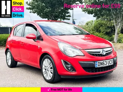 Used Vauxhall Corsa 2013 Red Hatchback