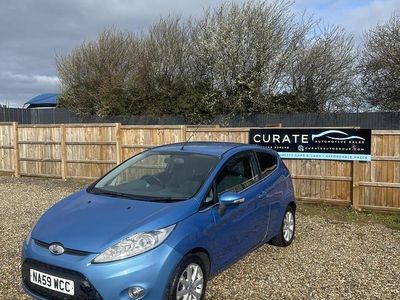 Used Ford Fiesta Zetec 81 HP (59 kW) 2009 Blue Hatchback