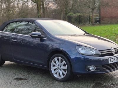 Blue Used 2015 VW Golf Cabriolet S Cabriolet | £4,490 (Super price)
