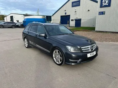 Begagnad Mercedes C180