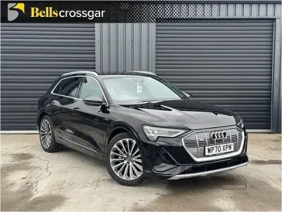 Used Audi e-tron S-Line 230 kW (313 HP) 2020 Black SUV