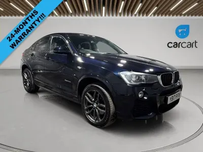 Used BMW X4 M Sport 190 HP (139 kW) 2017 Black SUV