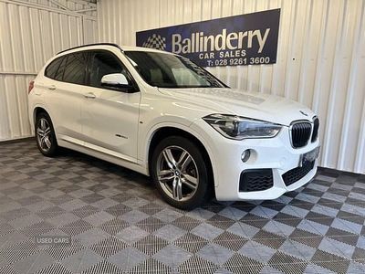White Used 2017 BMW X1 M Sport SUV | £13,950 (Fair price)