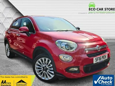 Used Fiat 500X Lounge 120 HP (88 kW) 2016 Red SUV