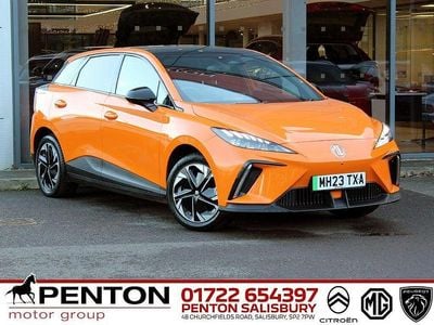 Used MG MG4 EV Trophy 147 kW (200 HP) 2023 Orange Hatchback