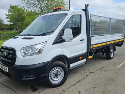 Usado Ford Transit 130 CV (95 kW) 2021 Blanco Descapotable