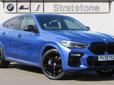 Used BMW X6 M50 Comfort Edition 523 HP (384 kW) 2020 Blue SUV