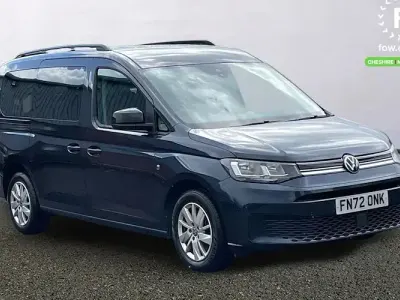 Used VW Caddy Life 122 HP (89 kW) 2022 Blue MPV