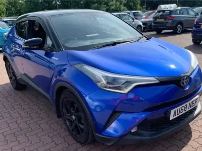 Used Toyota C-HR 122 HP (89 kW) 2018 Blue SUV