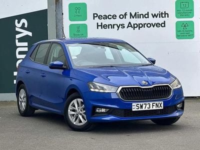 Used Skoda Fabia Comfort 79 HP (58 kW) 2023 Energy blue Hatchback