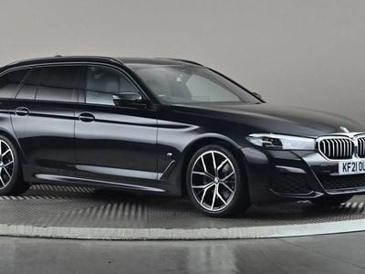 Black Used 2021 BMW 520 M Sport Estate | £21,498 (Good price)