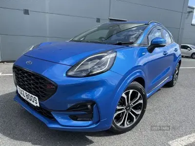 Käytetty Ford Puma ST-Line 125 HP (91 kW) 2020 Sininen Katumaasturi