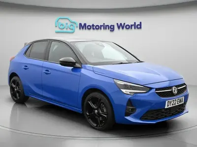 Used Vauxhall Corsa Edition 130 HP (95 kW) 2022 Blue Hatchback