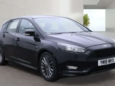Used Ford Focus ST-Line 140 HP (102 kW) 2018 Black Hatchback