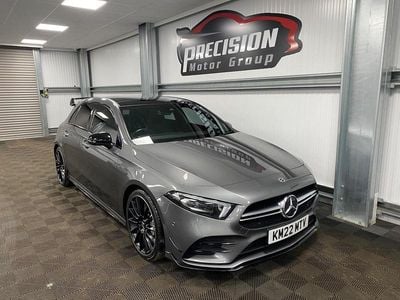 Grey Used 2022 Mercedes A35 AMG Premium Plus Hatchback | £28,495 (Fair price)