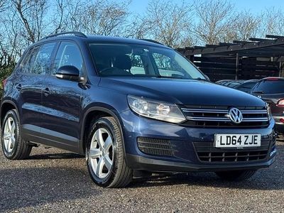 Blue Used 2014 VW Tiguan S SUV | £4,995 (Fair price)