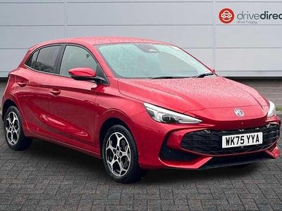 New MG MG3 Trophy 2025 Red Hatchback