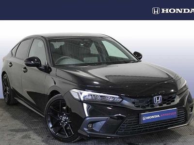 Black Used 2025 Honda Civic Hybrid Hatchback | £28,495 (Fair price)